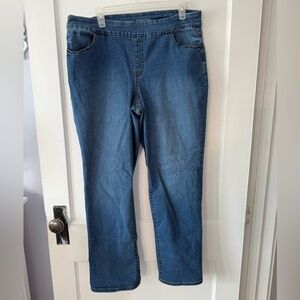 R brand pull on jeans